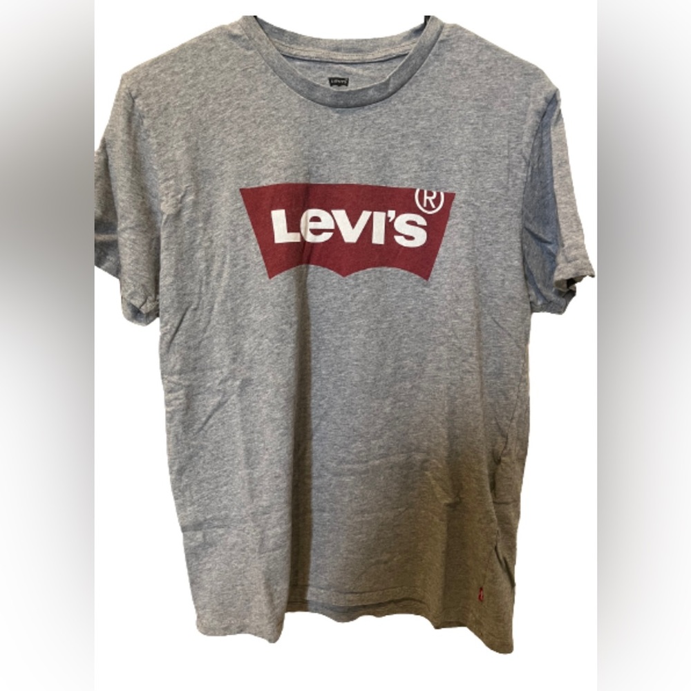 Grey Levi’s Logo Tee